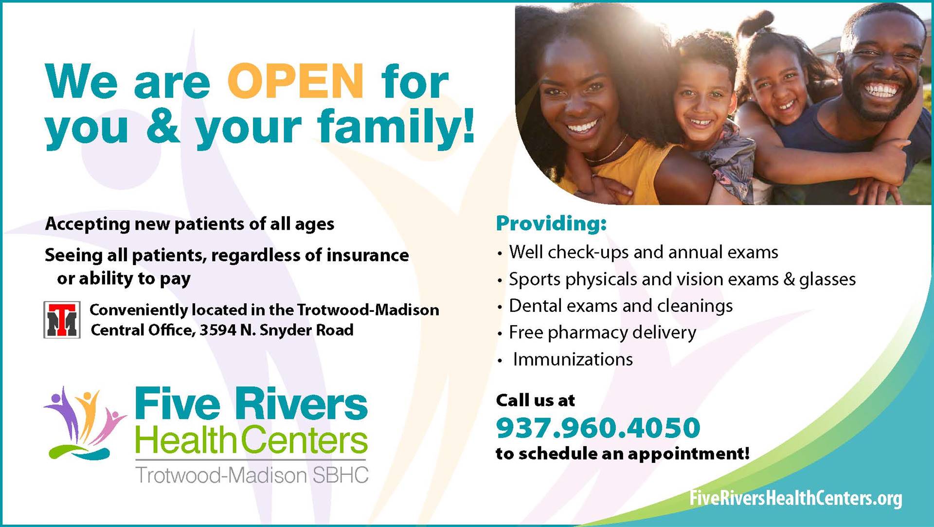 Five Rivers Health Centers Post Card