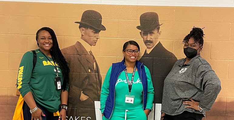 Students and staff at Wright State&#39;s Future Teachers Day